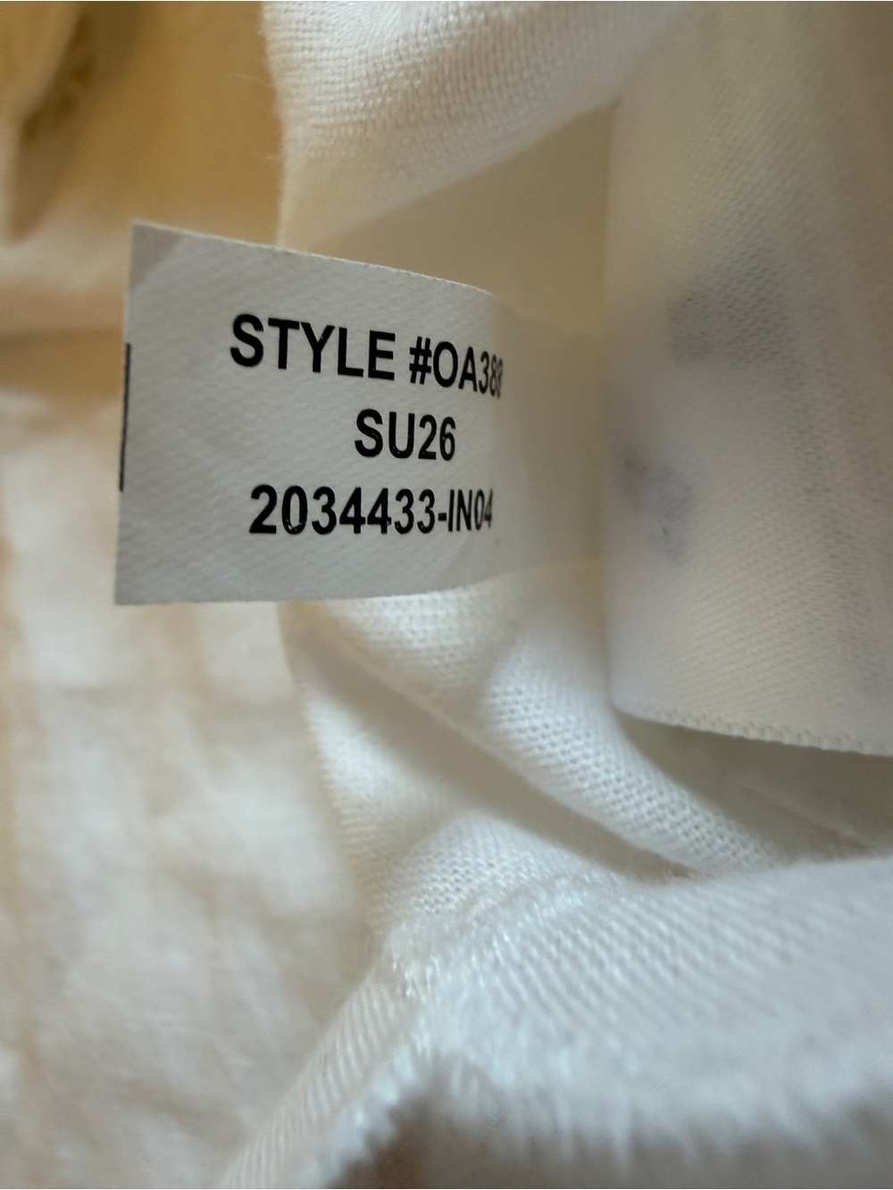 Madewell White Eyelet Boxy Crop Button-Front Shirt Size Small NWT OA388 - Picture 15 of 16